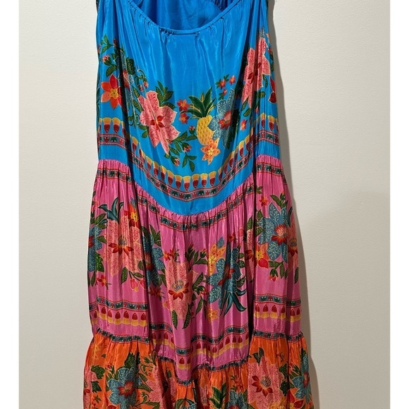 Anthropologie x Farm Rio Floral Tiered
Midi Dress sz XL - Picture 12 of 16